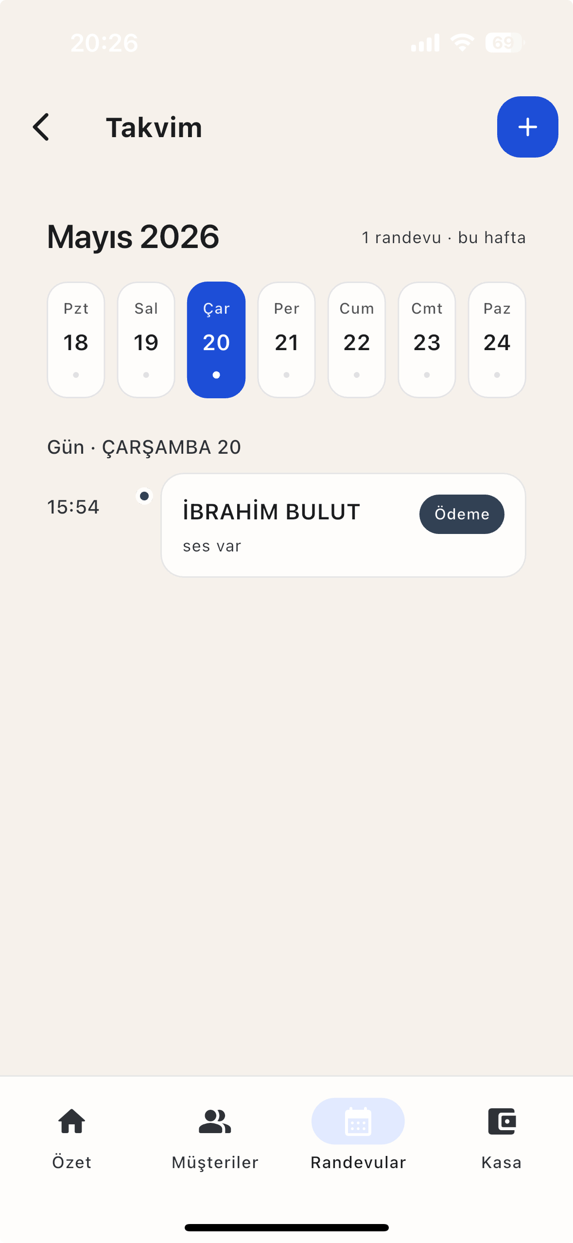 fixapp service takvim